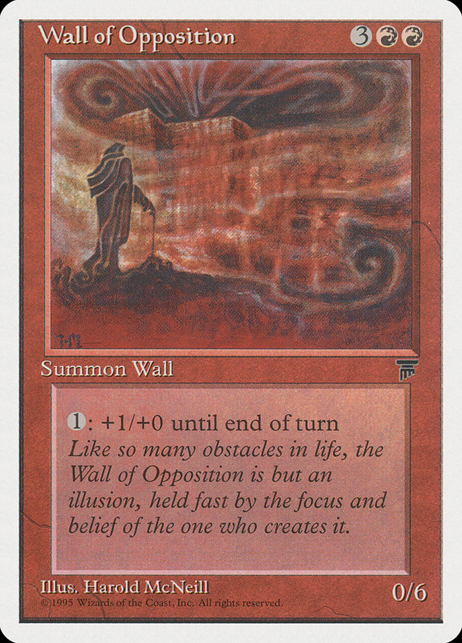 image Wall of Opposition