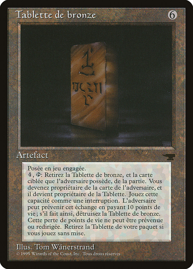 image Tablette de bronze
