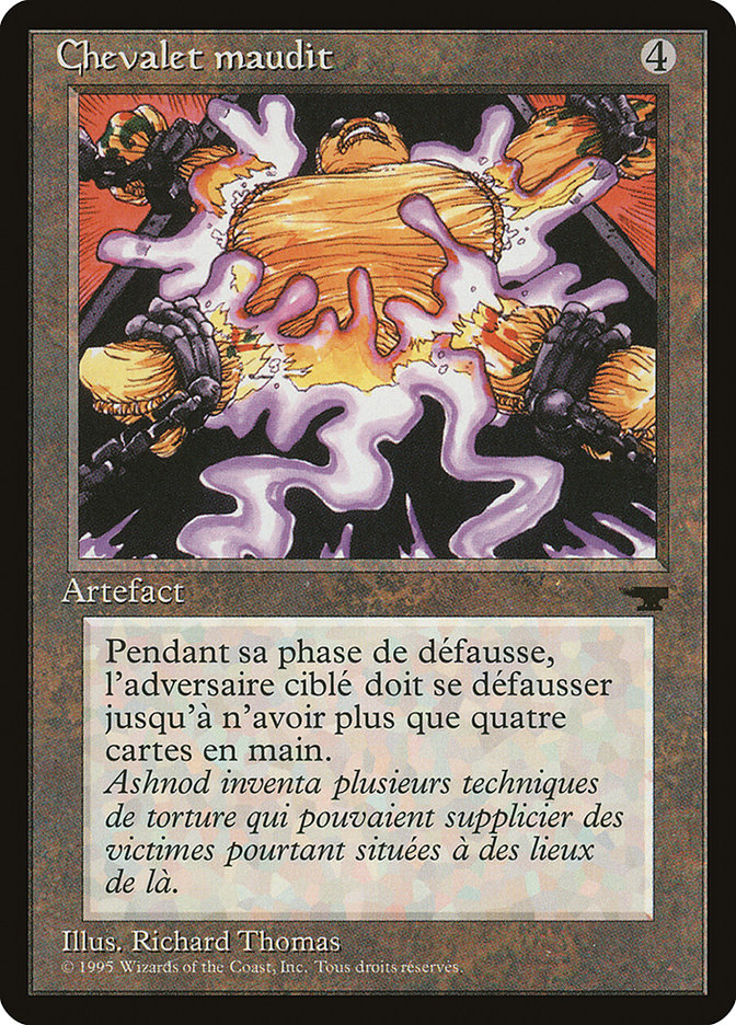 image Chevalet maudit