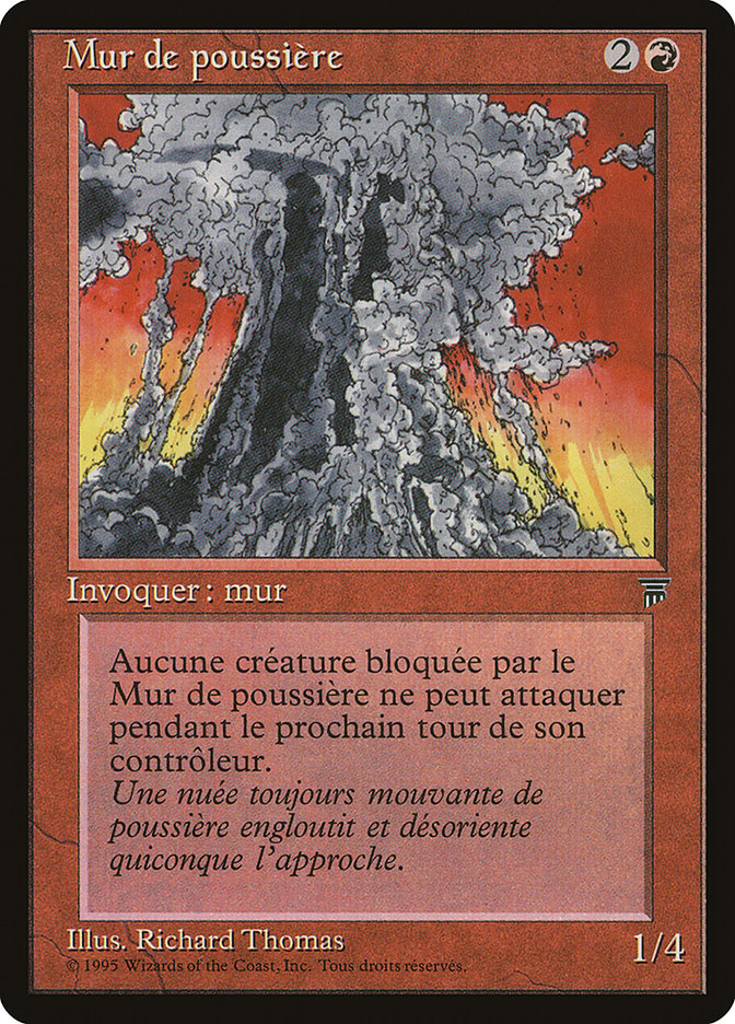 image Mur de poussière