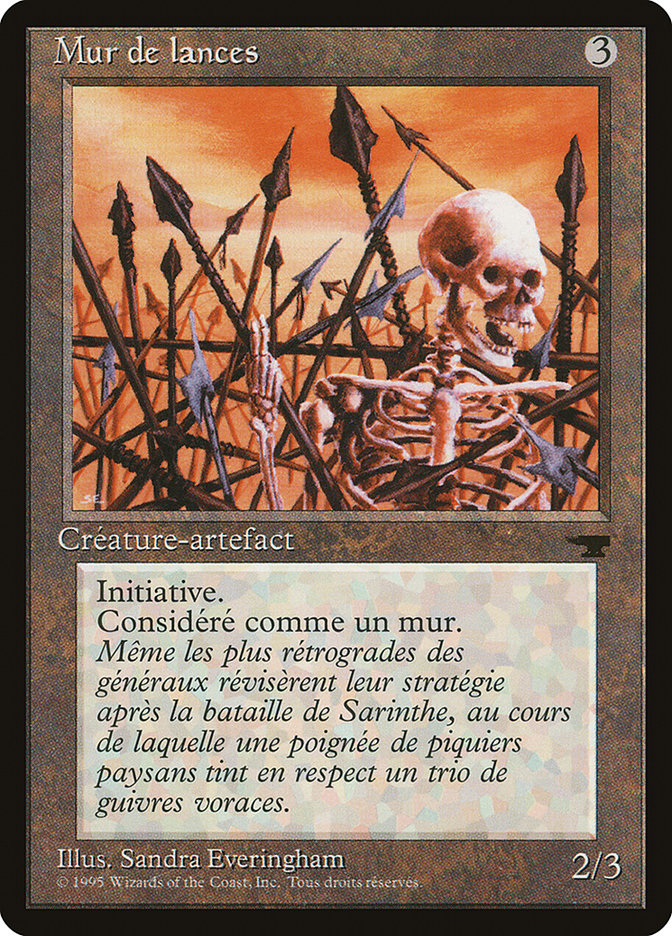 image Mur de lances