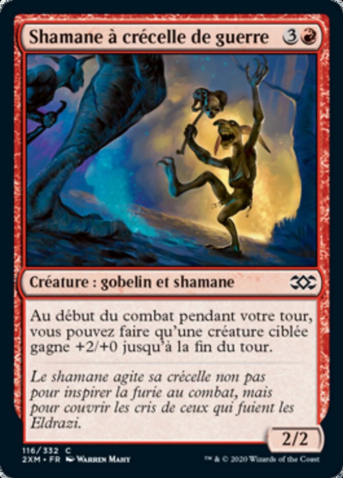 image Shamane à crécelle de guerre
