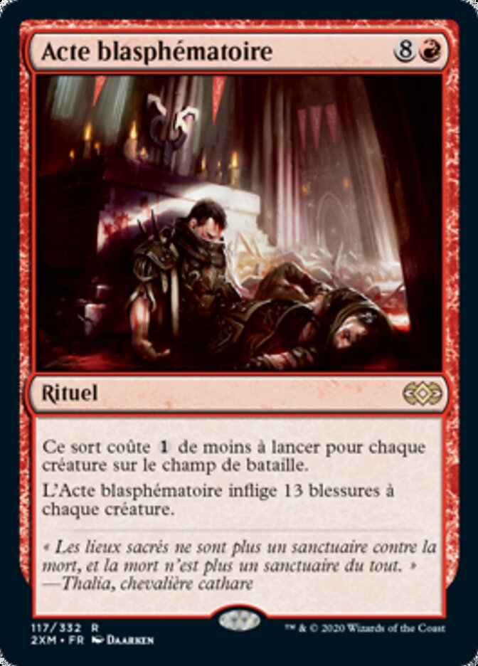 image Acte blasphématoire