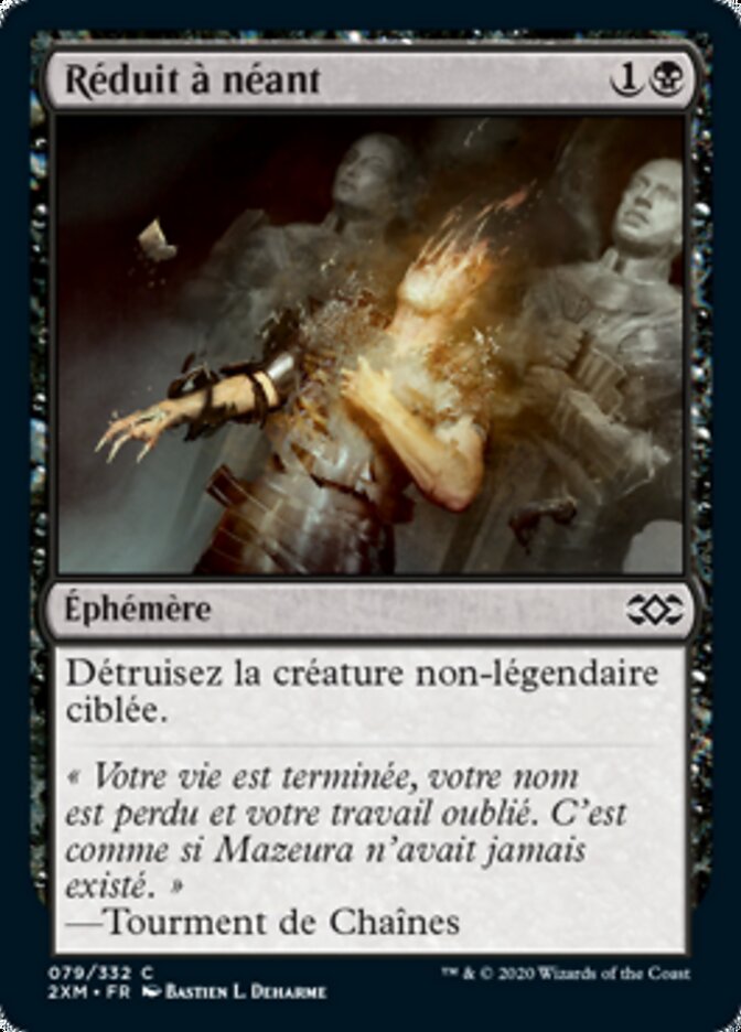 image Réduit à néant
