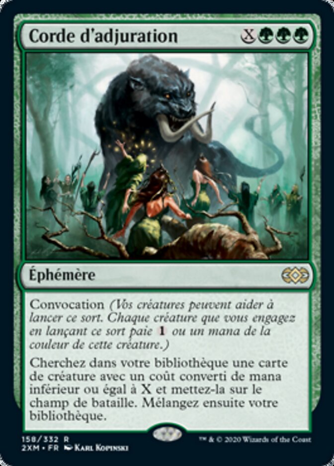 image Corde d'adjuration