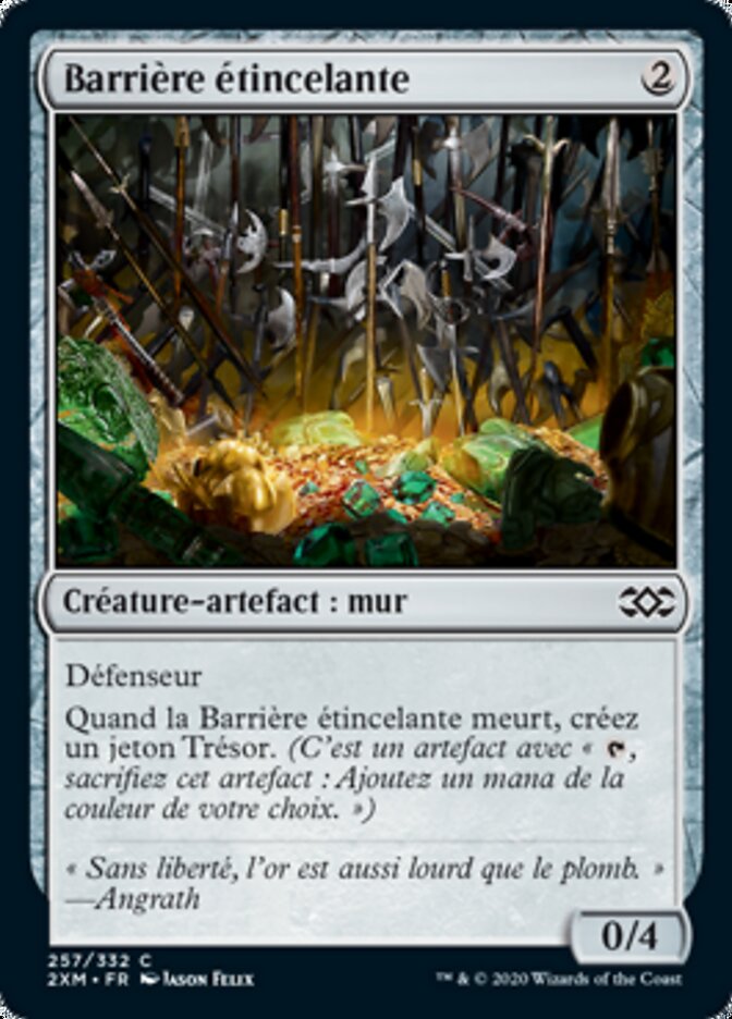 image Barrière étincelante