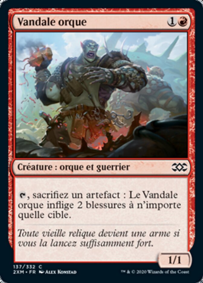 image Vandale orque