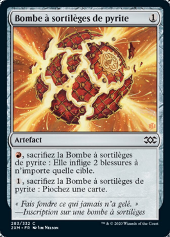 image Bombe à sortilèges de pyrite