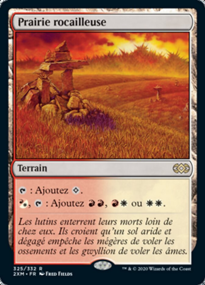 image Prairie rocailleuse