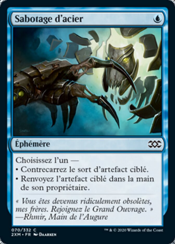 image Sabotage d'acier
