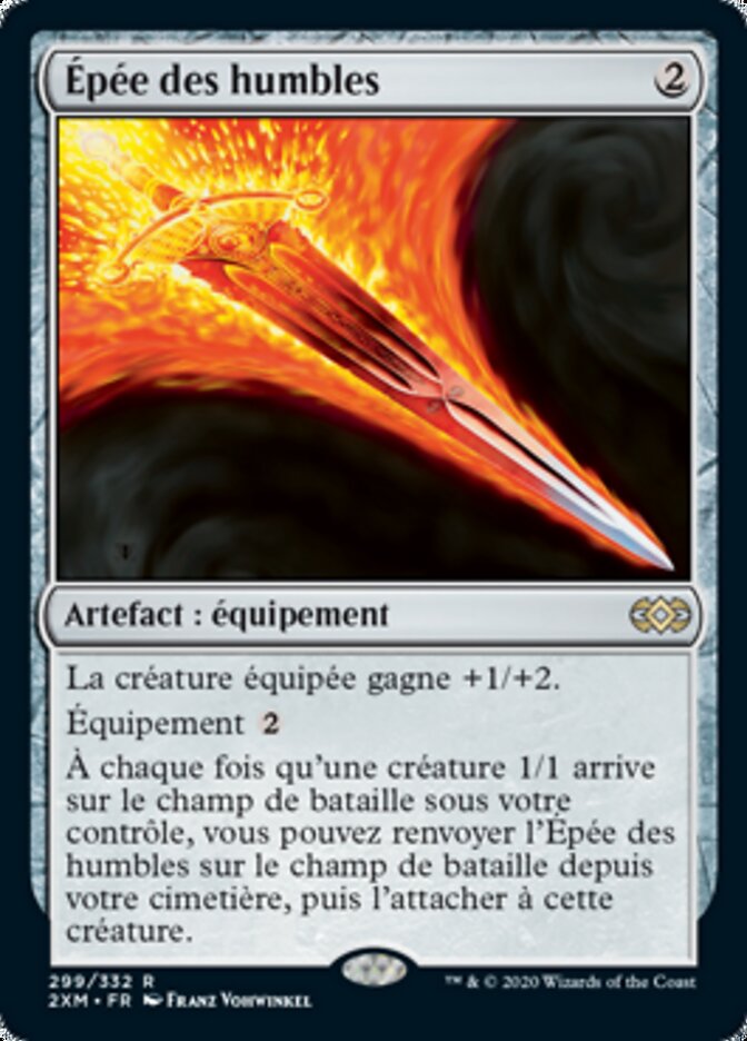image Épée des humbles