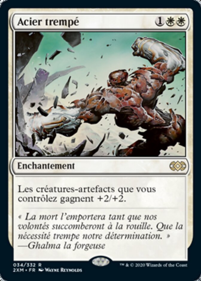 image Acier trempé