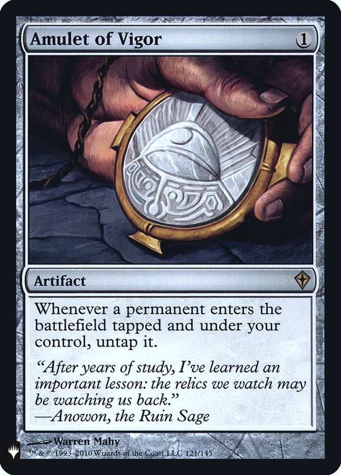 image Amulet of Vigor