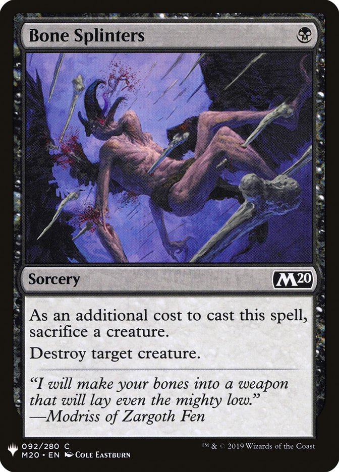 image Bone Splinters
