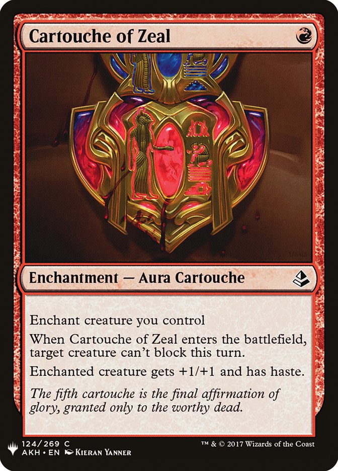 image Cartouche of Zeal