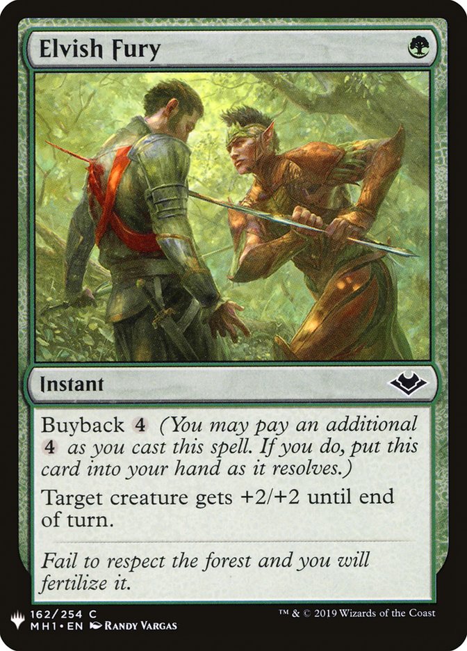 image Elvish Fury