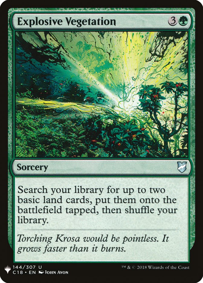 image Explosive Vegetation