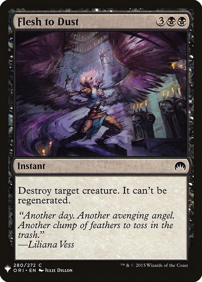image Flesh to Dust