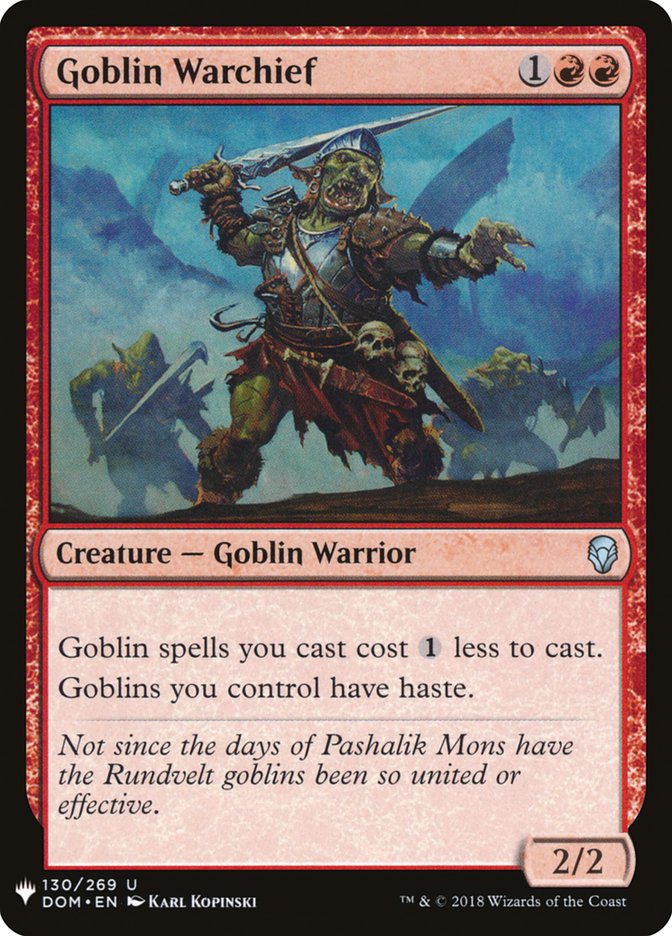 image Goblin Warchief