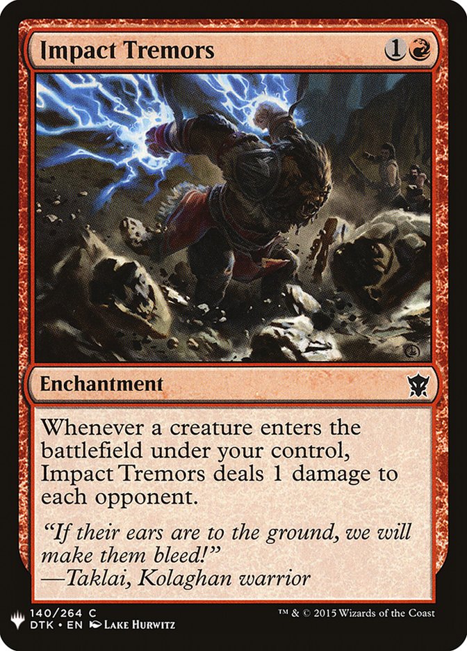 image Impact Tremors