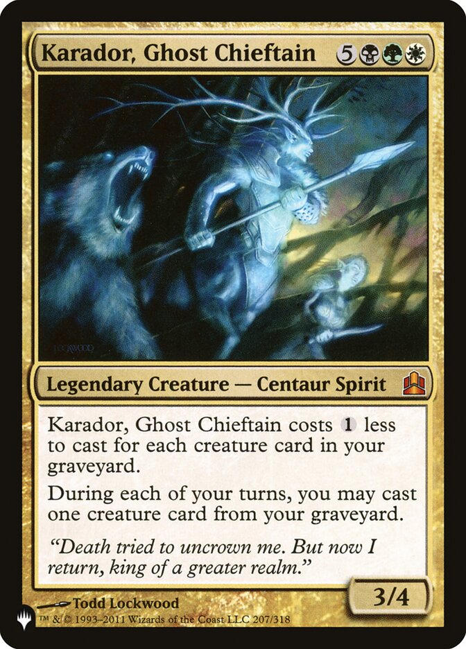 image Karador, Ghost Chieftain