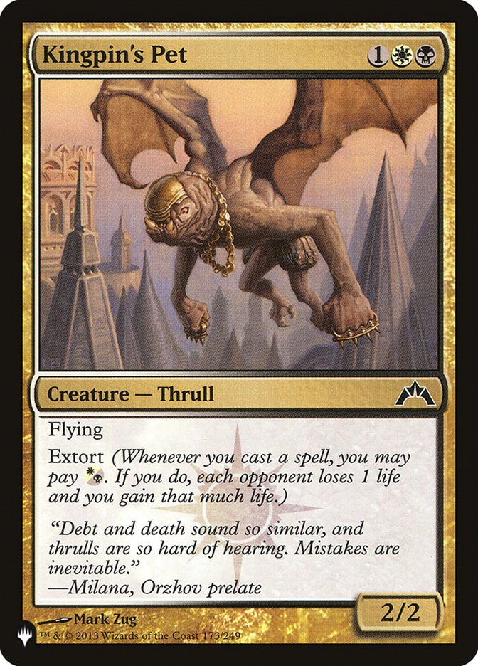 image Kingpin's Pet