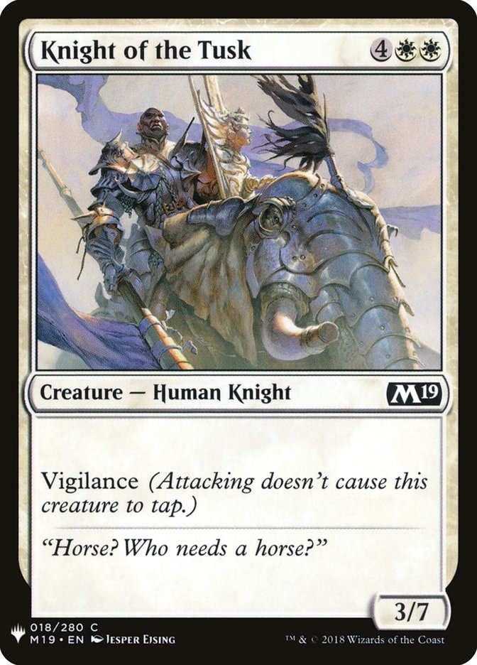 image Knight of the Tusk
