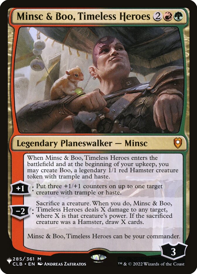 image Minsc & Boo, Timeless Heroes