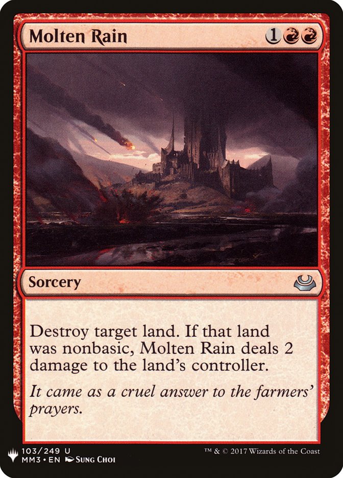 image Molten Rain