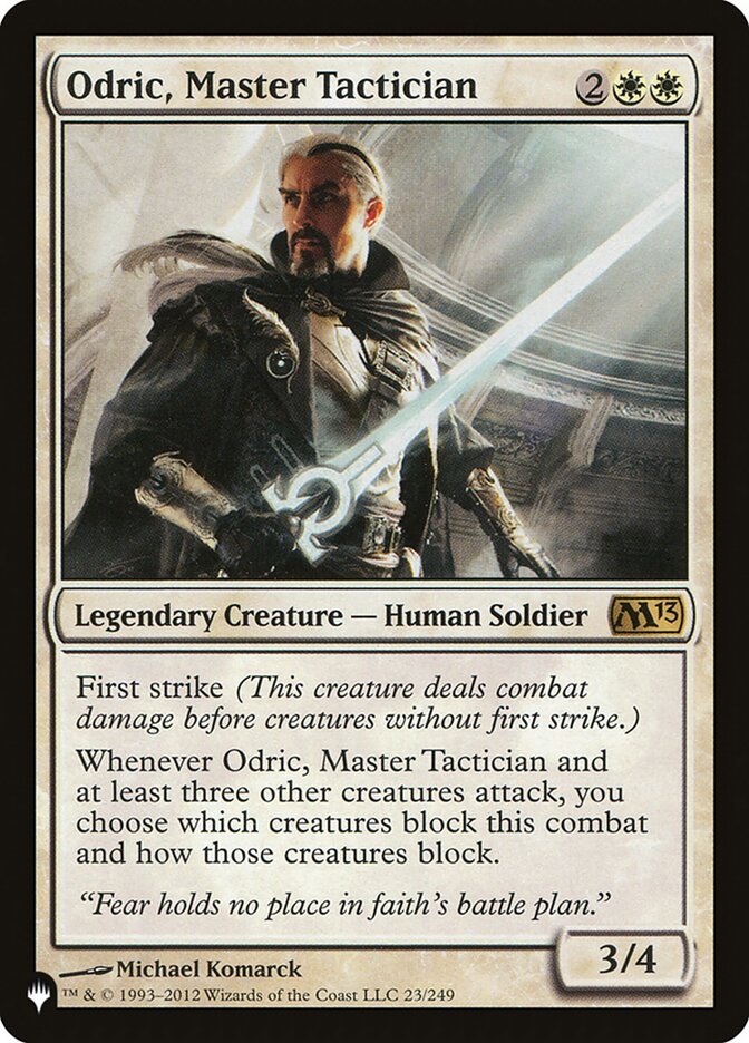 image Odric, Master Tactician