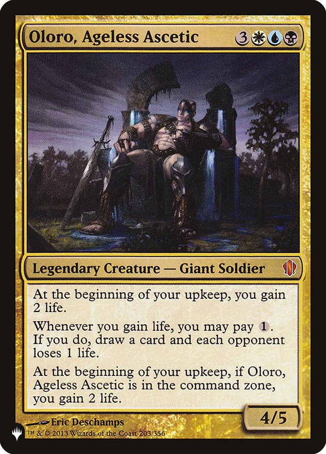 image Oloro, Ageless Ascetic