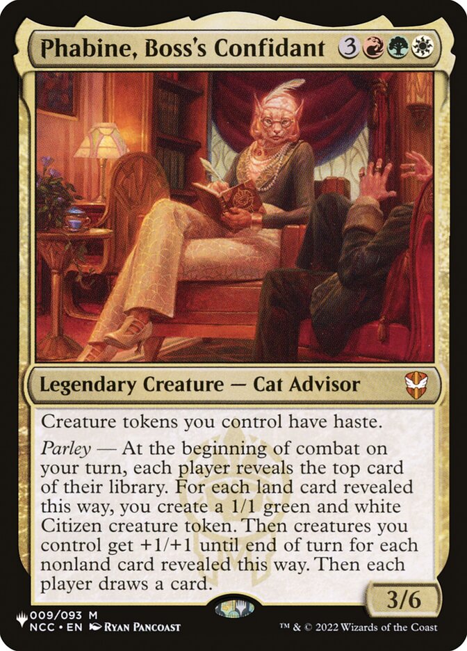image Phabine, Boss's Confidant