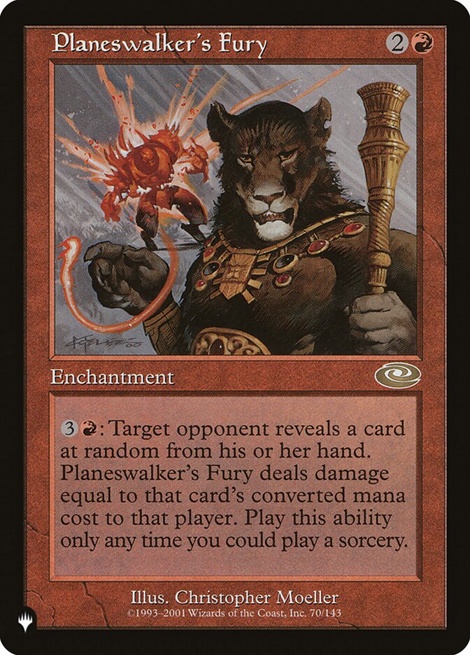 image Planeswalker's Fury