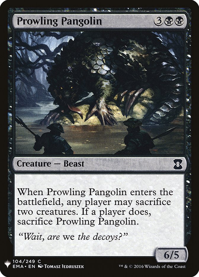 image Prowling Pangolin
