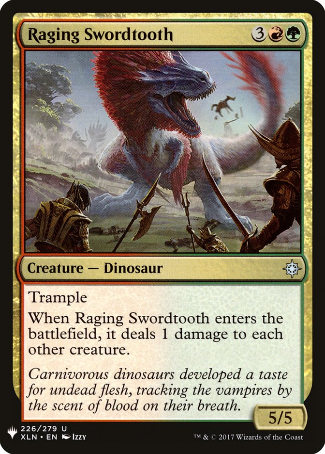 image Raging Swordtooth
