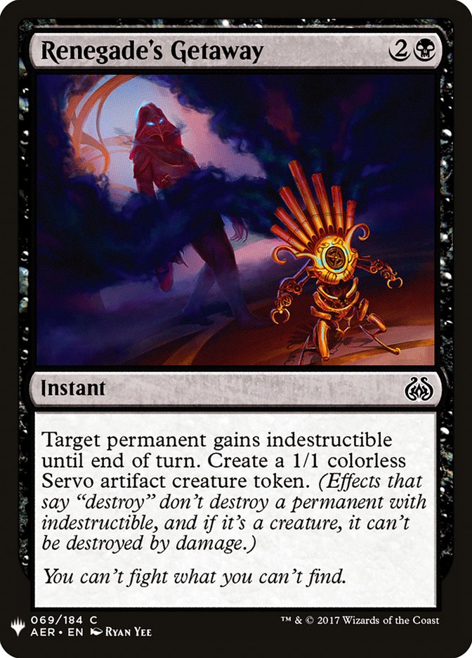 image Renegade's Getaway