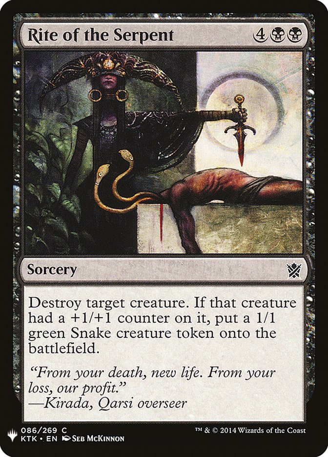 image Rite of the Serpent