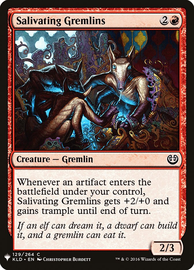 image Salivating Gremlins