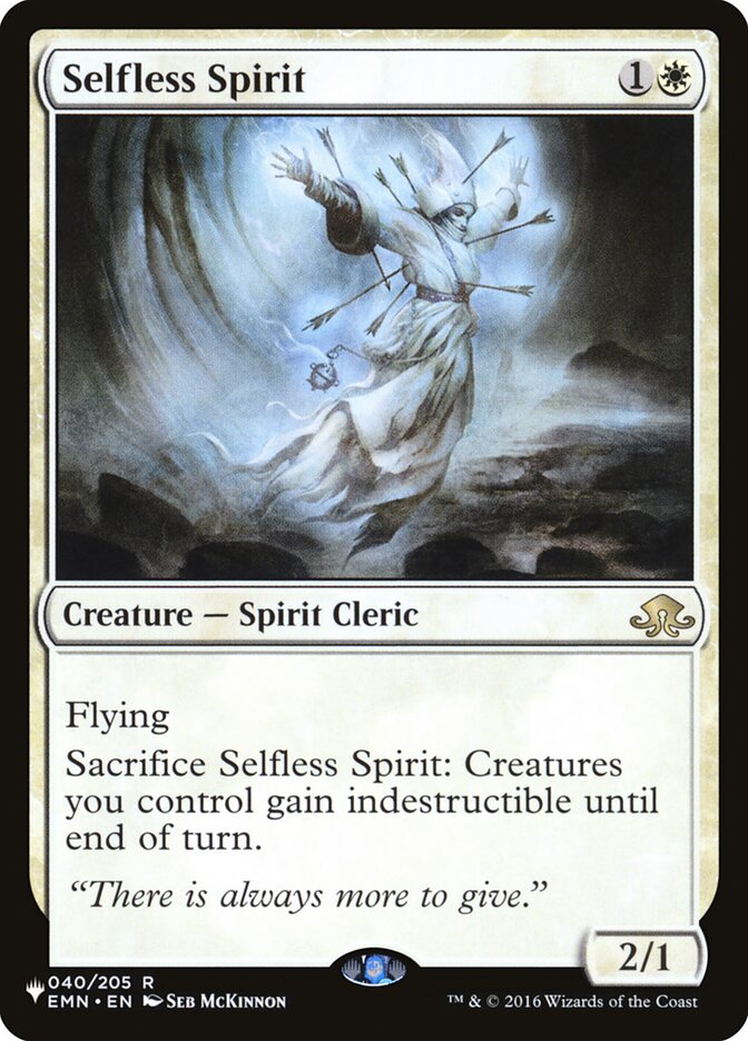 image Selfless Spirit