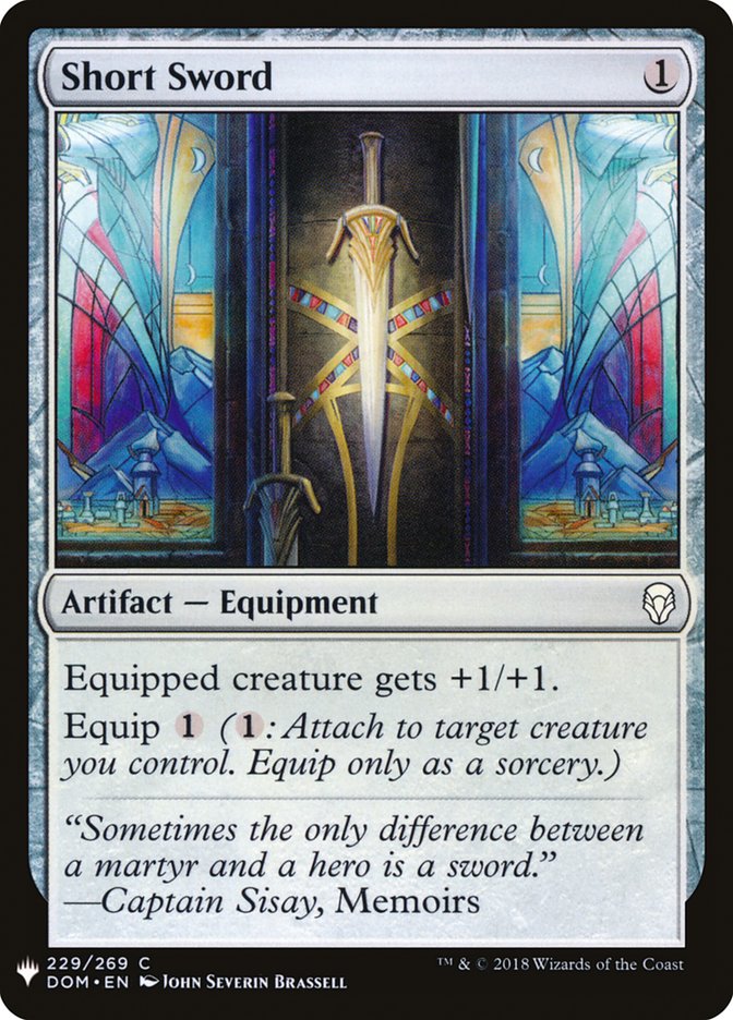 image Short Sword