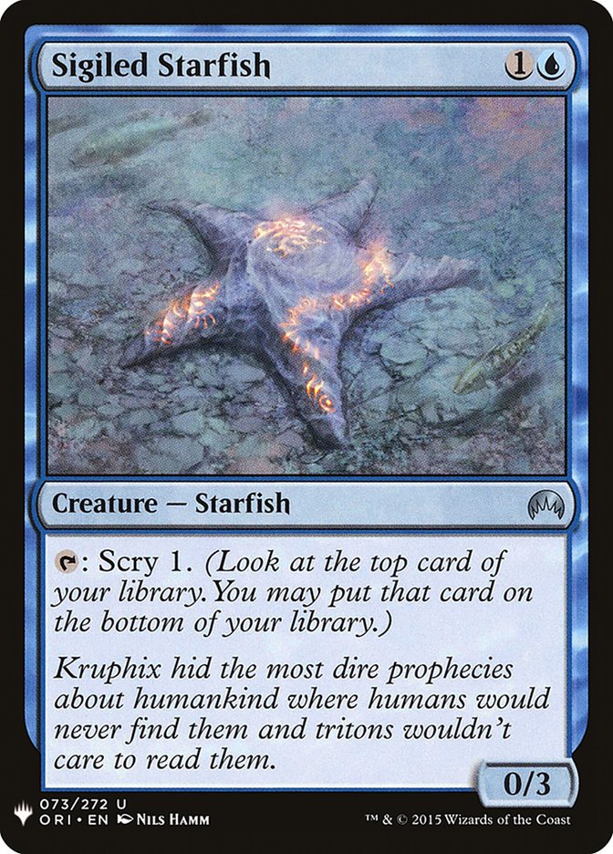 image Sigiled Starfish