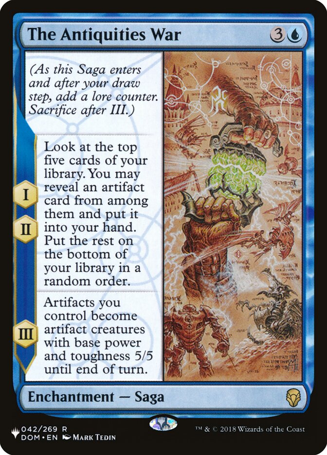 image The Antiquities War