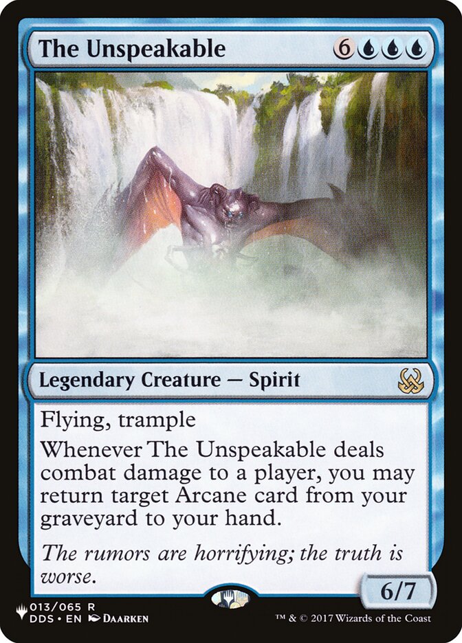 image The Unspeakable