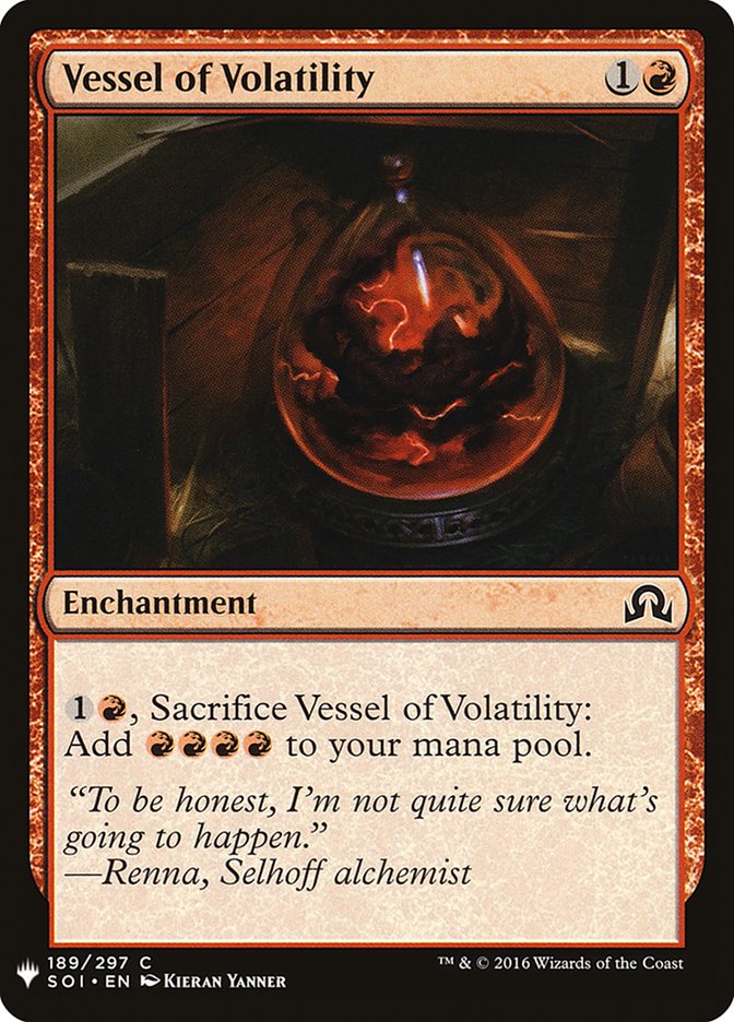 image Vessel of Volatility