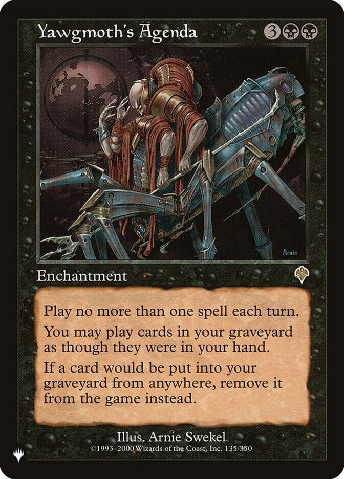 image Yawgmoth's Agenda