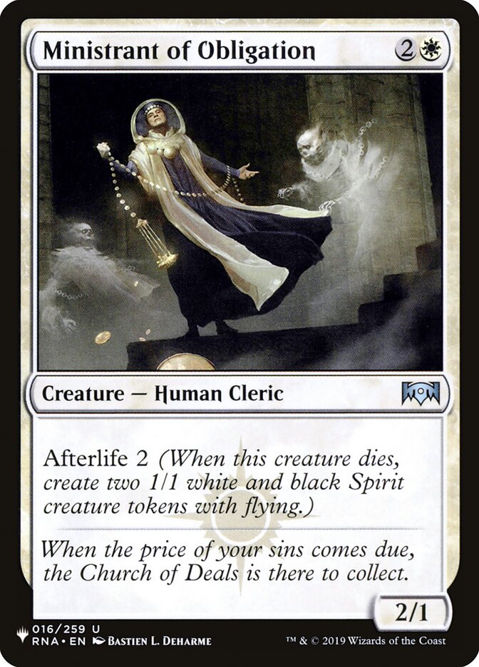image Ministrant of Obligation