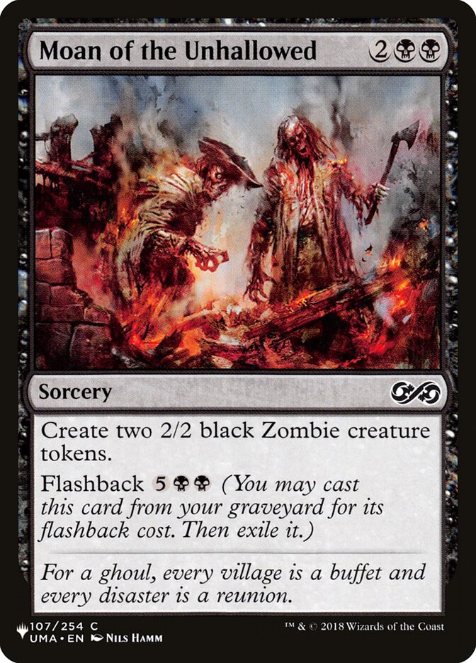 image Moan of the Unhallowed