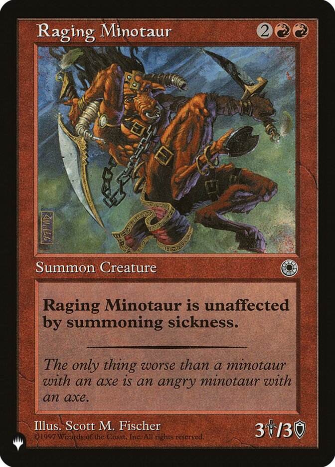 image Raging Minotaur