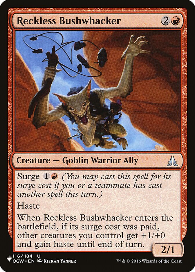 image Reckless Bushwhacker