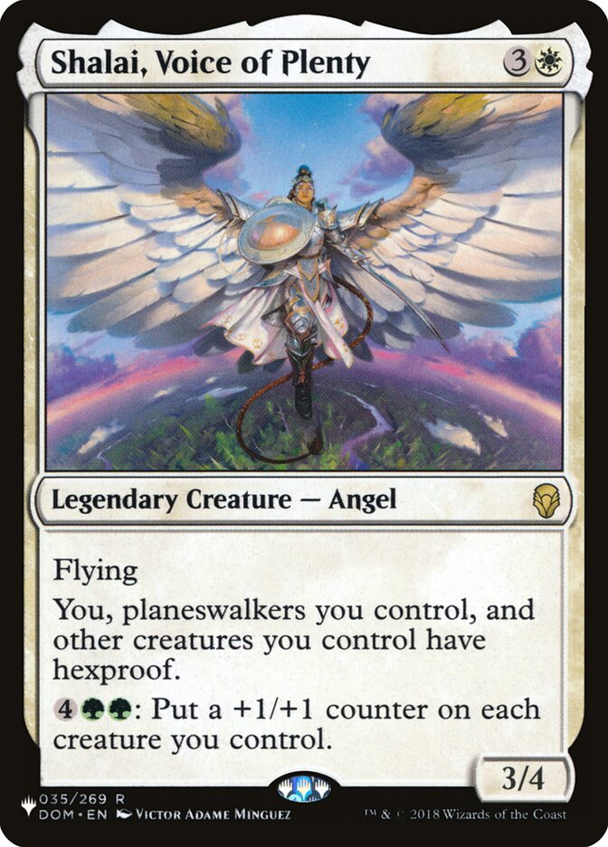 image Shalai, Voice of Plenty